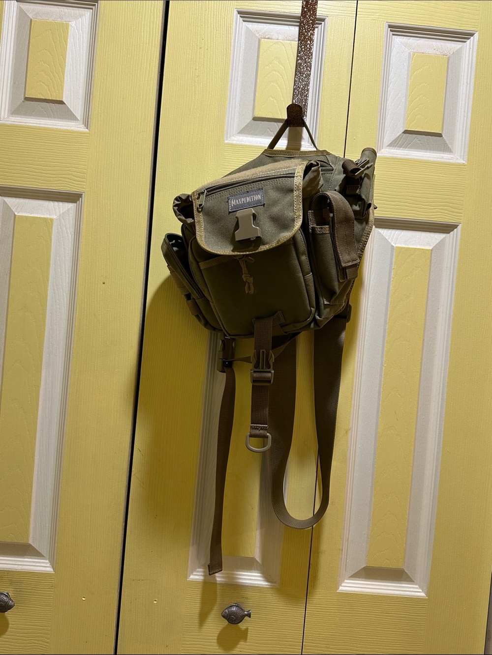 Maxpedition Olive Green Tactical Sling Messenger Bag